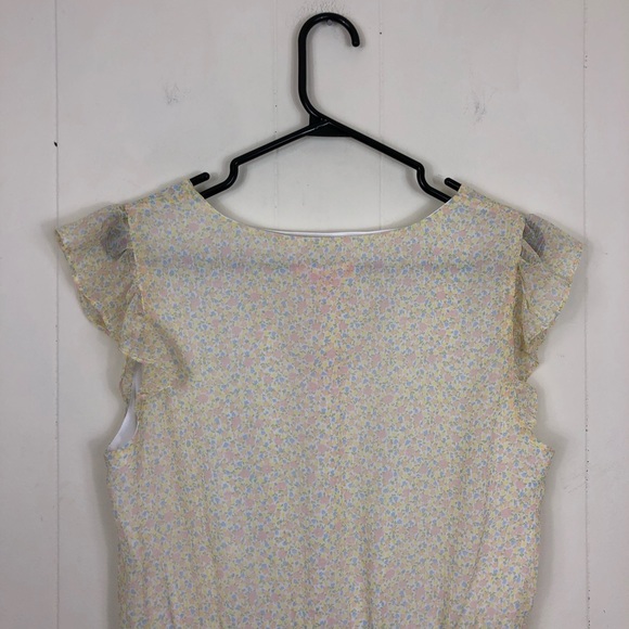 NWT Joe Fresh Floral Maxi Dress Sz M - Picture 10 of 11